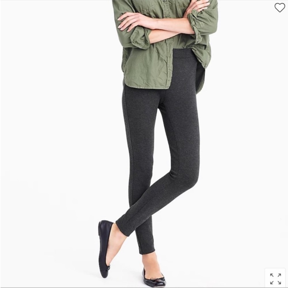 J crew Pixie pant  Any Day in stretch ponte size XSP in grey